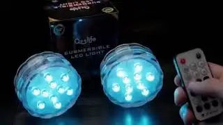 Submersible LED Pool Lights Remote Control