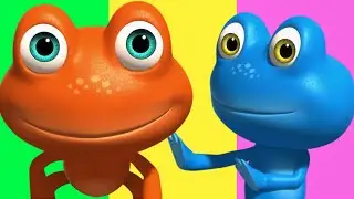 Frog Finger Family | Nursery Rhymes Collection | 3D Finger Family Songs