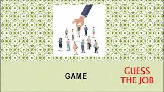 GUESS MY JOB GAME with MUSIC