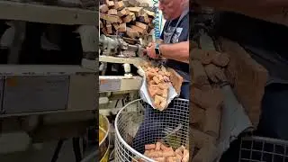 Traditional Craftsmanship Hand Punching Natural Wine Corks From Raw Bark Material