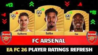 EA FC 26 | ЗИМНИЕ ПОВЫШЕНИЯ И ПОНИЖЕНИЯ РЕЙТИНГОВ ФК &laquo;АРСЕНАЛ&raquo;! 😱🔥В ролях: Сака, Тимбер, Одегард...