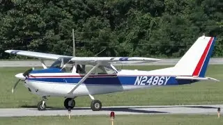 1962 Cessna 172D Student Pilot Practicing at Carroll County