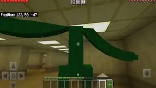 Green in the backrooms -- Rainbow Friends | Minecraft PE |