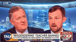 PIERS MORGAN DESTROYS Christian Teacher Calling Islam an 