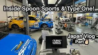 Exclusive Look at Spoon Sports & Type One Honda Tuning Shop in Tokyo | Japan Vlog Part 2