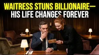 Billionaire Shocked by WAITRESS' Incredible Gesture &ndash; A Hidden Truth Revealed in 60 Seconds!