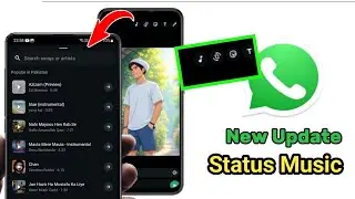 Whatsapp New Update | Whatsapp status photo par song kaise lagaye | whatsapp tips and tricks