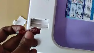 How to insert Battery inside Electronic Personal Weigh Scale