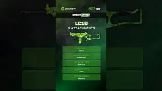 The only SMG you should use in Warzone! Best LC10 loadouts with 5 and 8 attachments. #Warzone