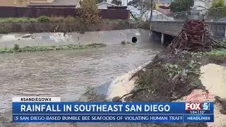 Chollas Creek avoids repeat of flooding seen last year