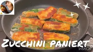 Кабачки в панировке - это вкусно! 🥰 Быстрый, вкусный и простой рецепт. Вегетарианский шницель🤗