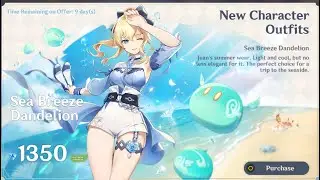 *NEW* Jean's Sea Breeze Dandelion Outfit!