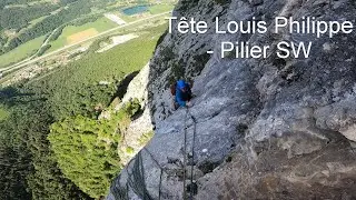 Tête Louis Philippe : Pilier SW - Chaîne des Fiz, Chamonix