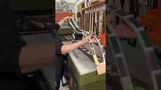 Making a Dr Manhattan Weightlifting Belt, hand made in wales by ModiFit