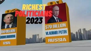 Top 10 Richest Politicians/Leaders In The World 2023.