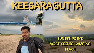 KEESARAGUTTA - MOST SPIRITUAL,SCENIC & ADVENTUROUS HILLTOP NEAR HYDERABAD | SOLO RIDE TO SHIV TEMPLE