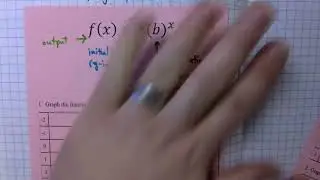 8.1b Graphing Exponential Functions (M1)