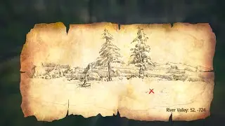 Assassin's Creed Rogue  Templar Maps |  Location  52,  -724