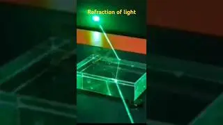 science experiments  REFRACTIVE  INDEX AND REFRACTION OF LIGHT #shortsfeed #experiment #education