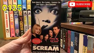 [0125] SCREAM (1996) VHS [INSPECT] [#scream #screamVHS]