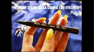 Eyeko Alexa Eye-do Eyeliner Review (VS Rimmel Scandaleyes)