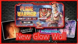 FLAME WARRIOR EVENT 🔥🔥 || NEW GLOW WALL || GARENA FREEFIRE OFFICIAL PAKISTAN | BEST GLOW
