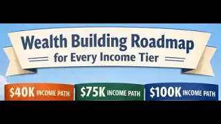 Wealth Building Roadmap for Every Income Tier 40k , 75k and 100k
