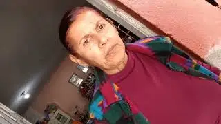 Visitando a mi abuela chachau