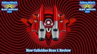 Galaxy Attack: Alien Shooter | New Boss Mode | New Boss 1 Culicidae Review | By Apache Gamers