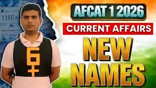 New Names | AFCAT 01 2026 #afcat2026 