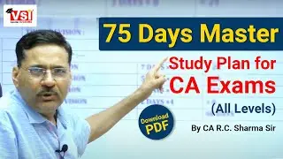 75 Days Master Study Plan for CA Exams 2021 | Clear CA & Get AIR