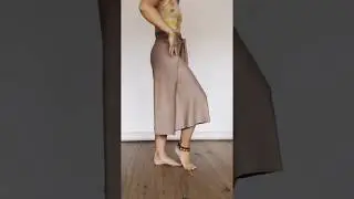 Wrap Pants beige