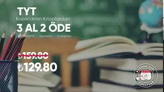 TYT Matematik - Problemler - Geometri Kitaplarında 3 Al 2 Öde Kampanyası!