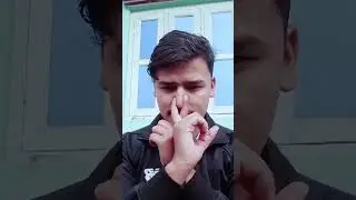 nose touch trick👃👉️👈️😱 #trending #viral #magic #shorts #kiranwizard