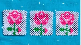 Beaded Flower Rangoli Design | How to Make a Table Mat with Beads | DIY Easy Rangoli Making Tutorial