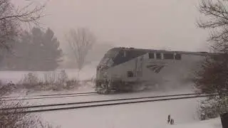 Ghost Horn on Amtrak 163 Train #6 Wyanet, IL 11/29/25