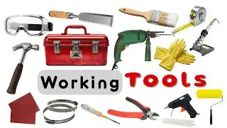 Essential DIY Tools Names in English 🛠️ | Home Repair & Hand Tools Vocabulary with Pictures