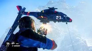 Just Cause 4 Crashing Trains with Master Rico &  Rampage in the Snow Subscriber Req Ep 39