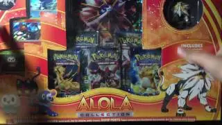 Opening an Alola Collection Box