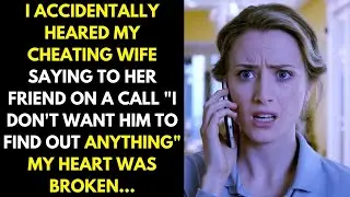 Caught my cheating wife on the phone with her friend saying 