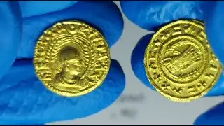 Gold chrysos coins of the Aksumite Empire
