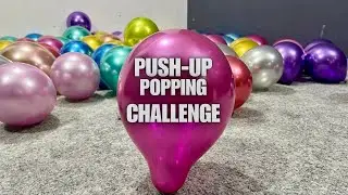Popping 10 Different colours chrome metallic Balloons