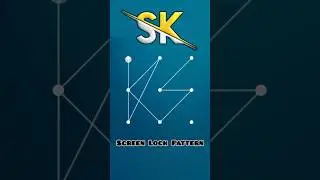 SK | KS Screen Lock Pattern 😳💥 | #sk #ks #screenlock #pattern #edit #music #shorts