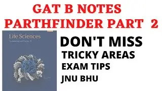 GAT-B EXAM || PATHFINDER PART 2 || GAT-B NOTES || MSC BIOTECHNOLOGY EXAM || GAT-B ENTRANCE EXAM