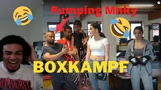 PUMPING&lsquo;S BOXSHOW🥊|HOUDA VS MINA REACTION | Mejortheflyest