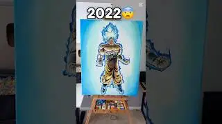 I Painted Every Goku Transformation