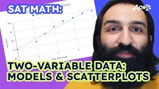 SAT MATH: Two-Variable Data: Models & Scatterplots &bull; AceIt