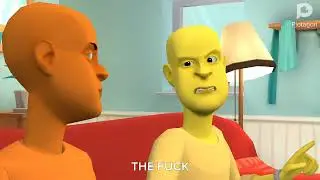 Annoying Orange wrecks Sunhead