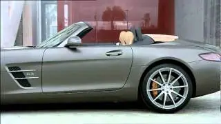 2012 Mercedes-Benz SLS AMG Roadster (R197): Footage
