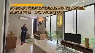 RUMAH MEWAH MINIMALIS BARU FULL FURNISH DI JOGJA UTARA DEKAT CONDONGCATUR DAN PAKUWON MALL